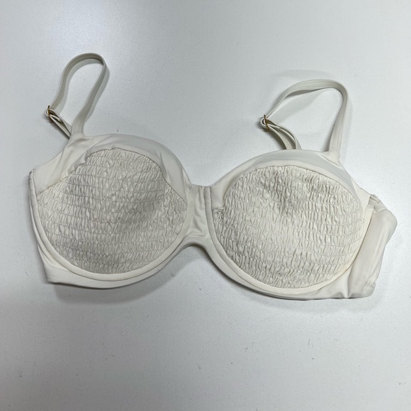 L*Space DD Marley Underwire Bikini Swim Top Cream Bra Sized Swim NEW - Picture 2 of 11